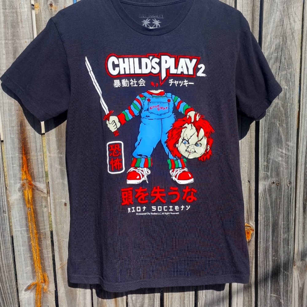 Badass riot society Chucky Child's Play Tshirt